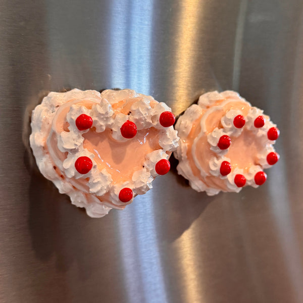 PREORDER Peach Cake Magnets