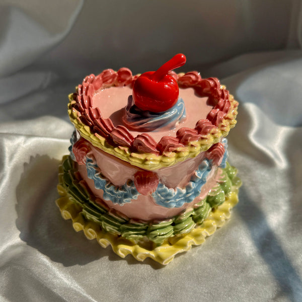Mini Cherry Cake Box