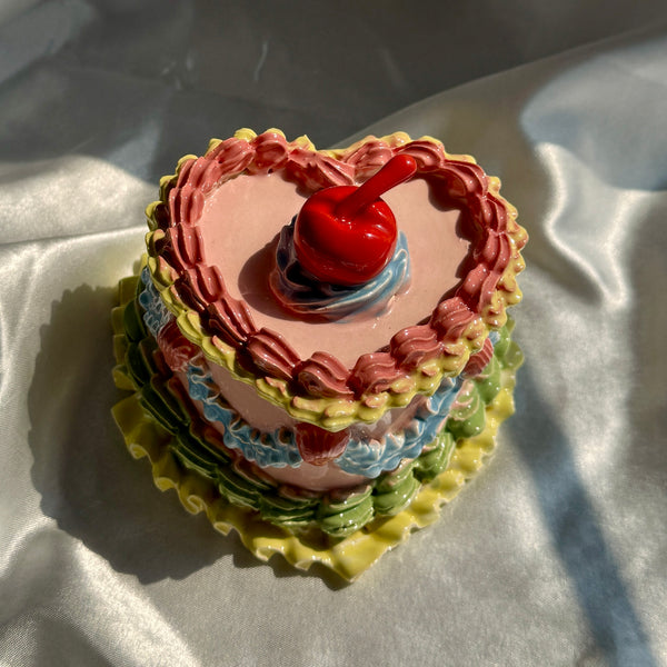 Mini Cherry Cake Box