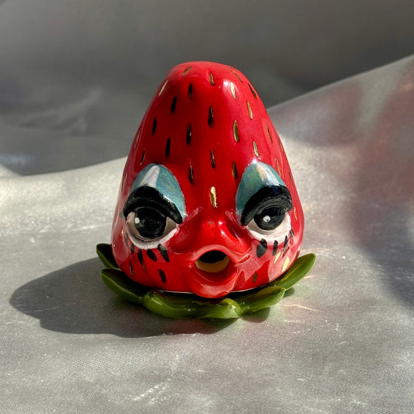 Strawberry Cone Incense Burner
