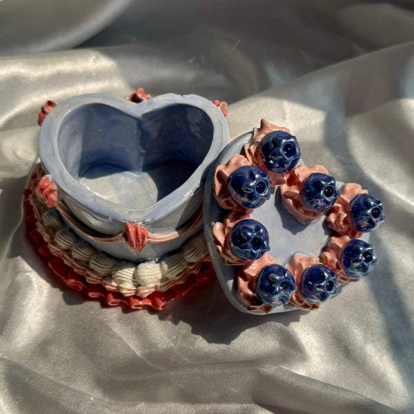 Mini Blueberry Cake Box