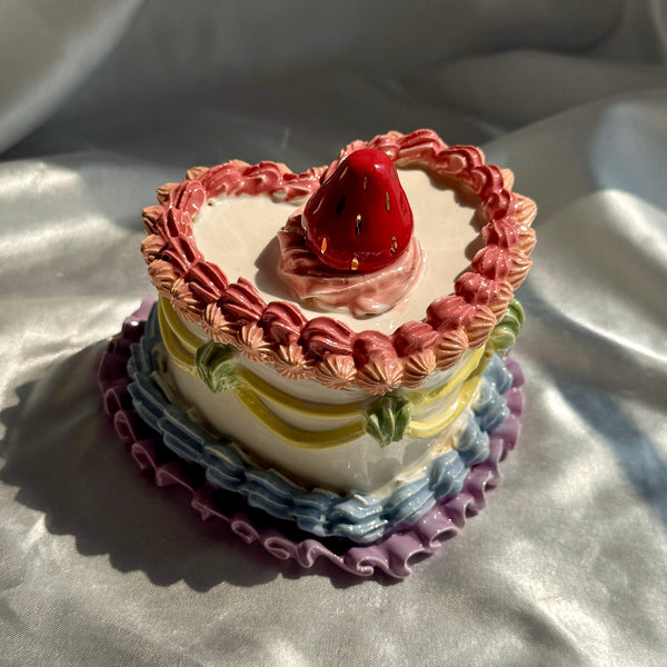 Mini Rainbow Cake Box