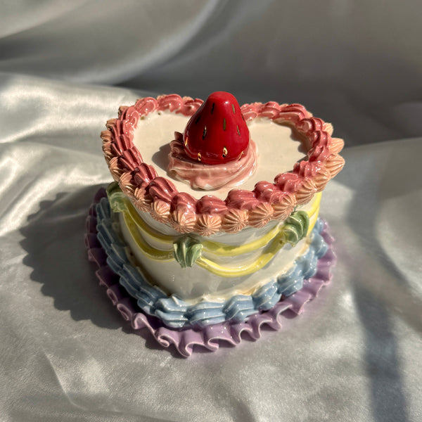 Mini Rainbow Cake Box