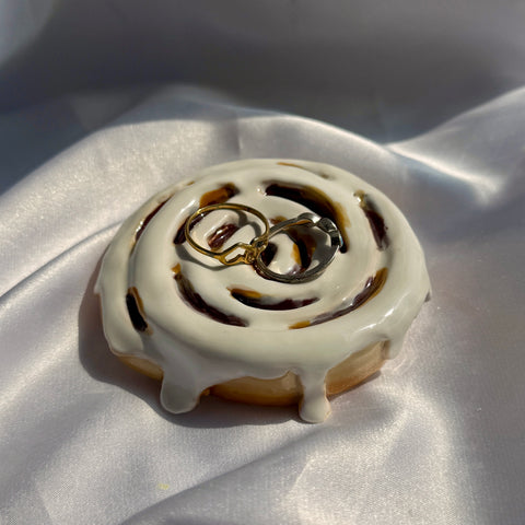 Cinnabun Spoon Rest / Ring Dish PREORDER