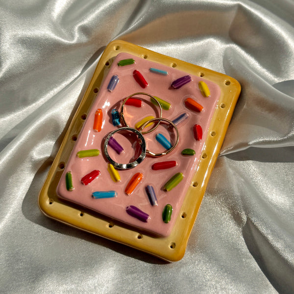 Toaster Tart Ring Dish/Spoon Rest