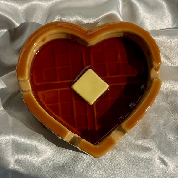 Heart Waffle Ashtray (Preorder)