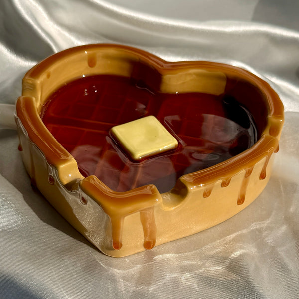 Heart Waffle Ashtray (Preorder)