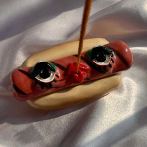 Hotdog Incense Burner