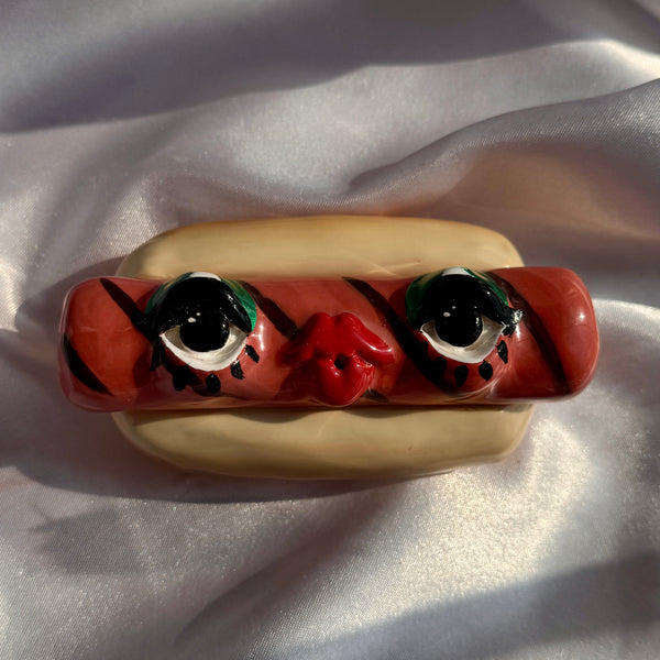 Hotdog Incense Burner