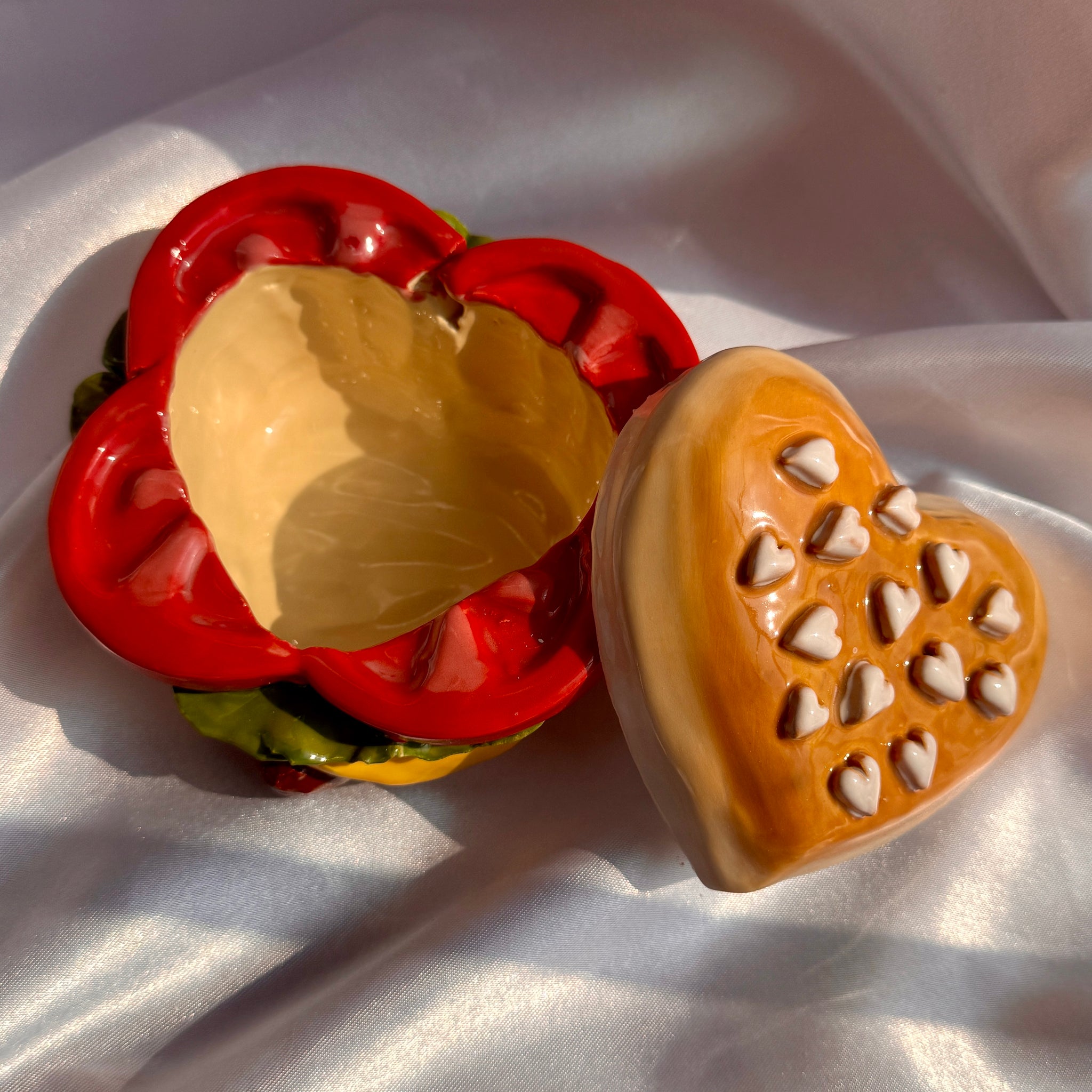 Heart Burger Boxes
