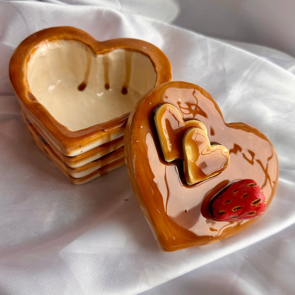 Heart Pancake Boxes