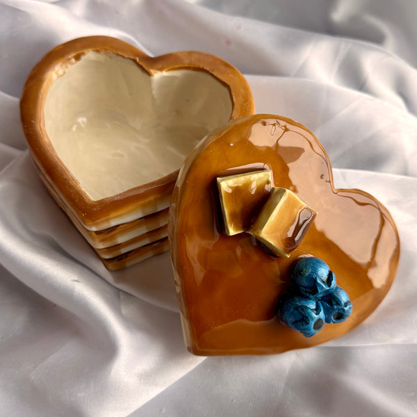 Heart Pancake Boxes