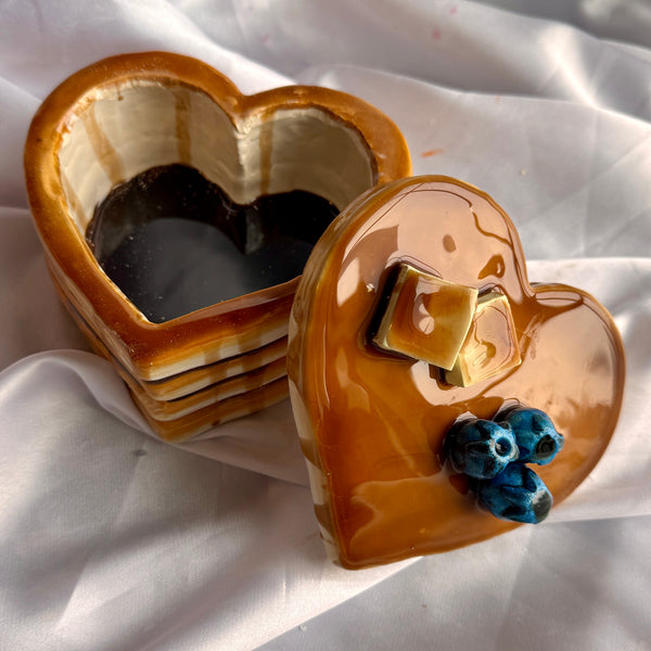 Heart Pancake Boxes