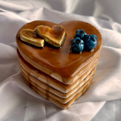 Heart Pancake Boxes