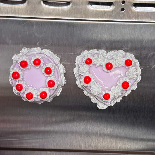 Lavender Cake Magnets PREORDER