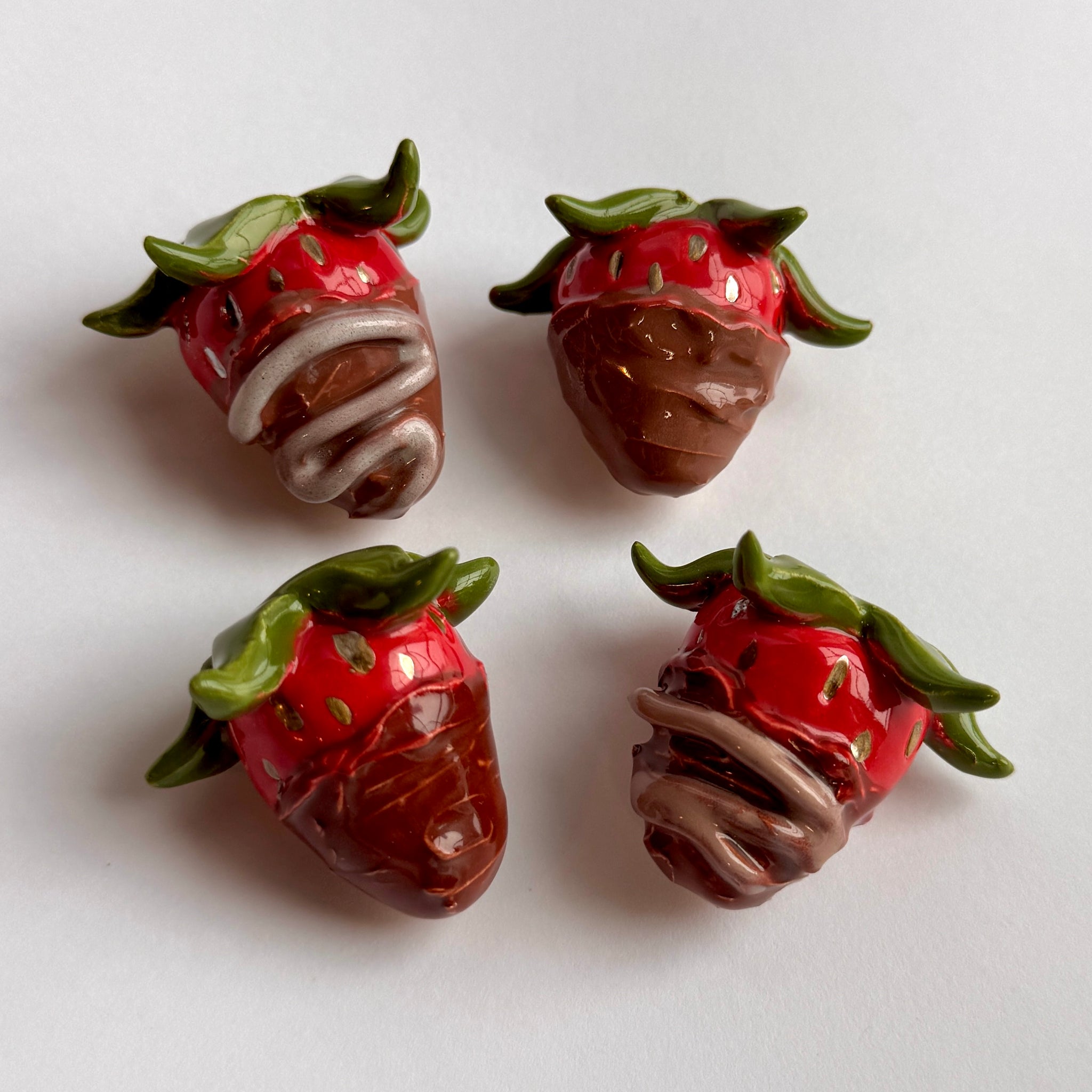 Chocolate Strawberry Magnets