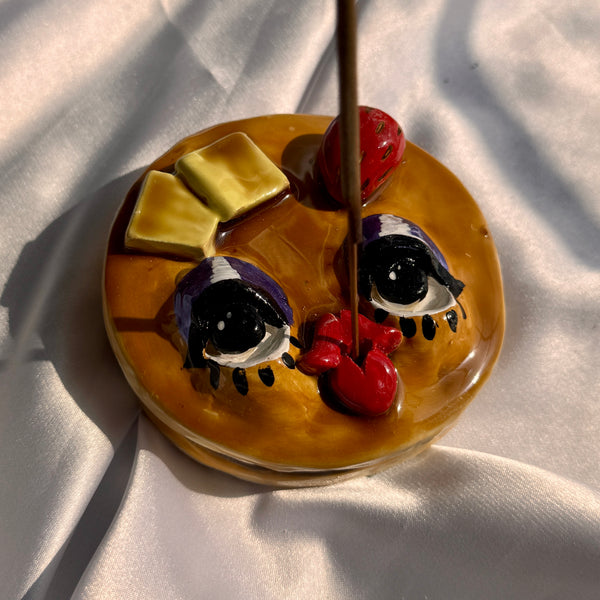 Strawberry Pancake Incense Burner FINAL SALE