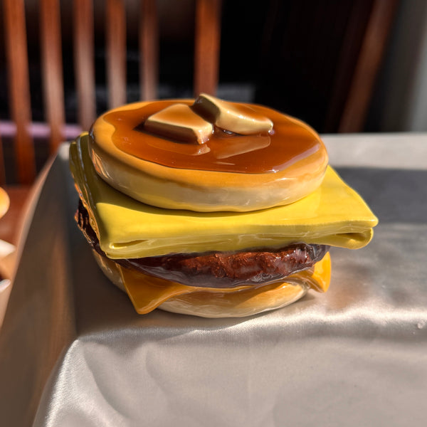 Pancake Sausage Sandwich