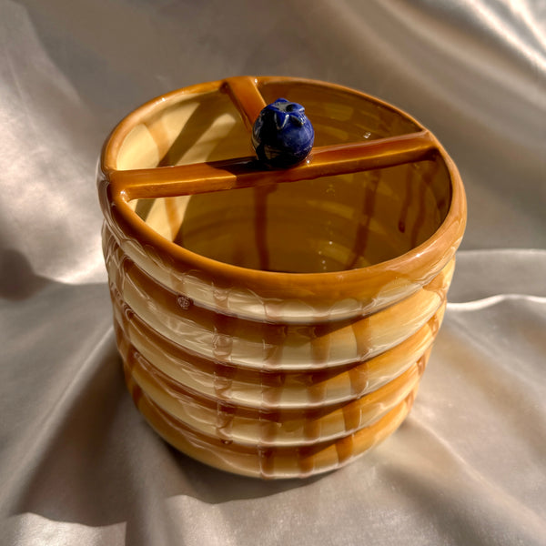 Pancake Pencil Cup