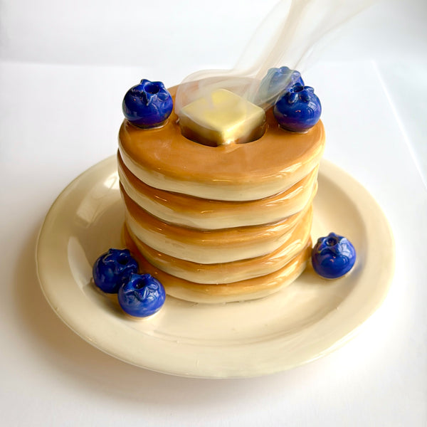 Pancake Stack Cone Incense Burner