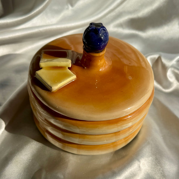Pancake Lidded Dish FINAL SALE
